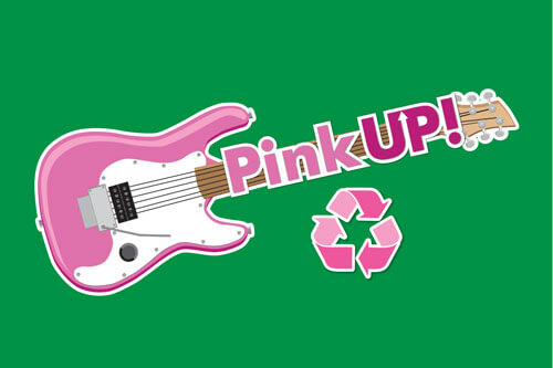 Pink Up logo Komen